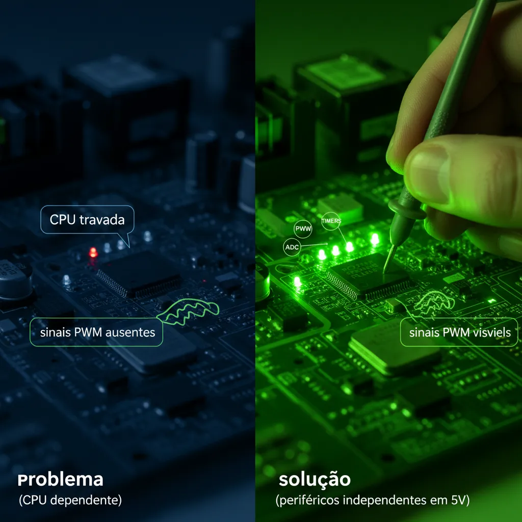 Notícia de climatização: Microchip Lança PIC32CM: O Novo Cérebro 5V Para Placas de Climatização Mais Robustas?