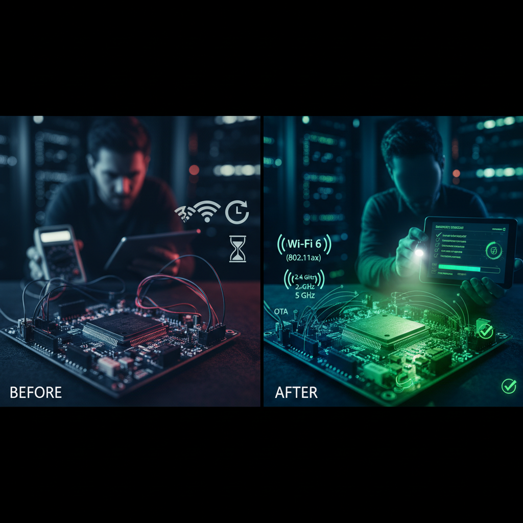 Wi-Fi 6 Chega às Placas de Ar Condicionado: O que o Novo ESP32-C5 Significa para o Técnico?