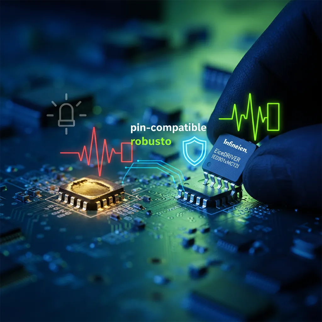Notícia de climatização: Adeus, Optoacoplador? Novo Gate Driver da Infineon é Substituto Direto e à Prova de Falhas