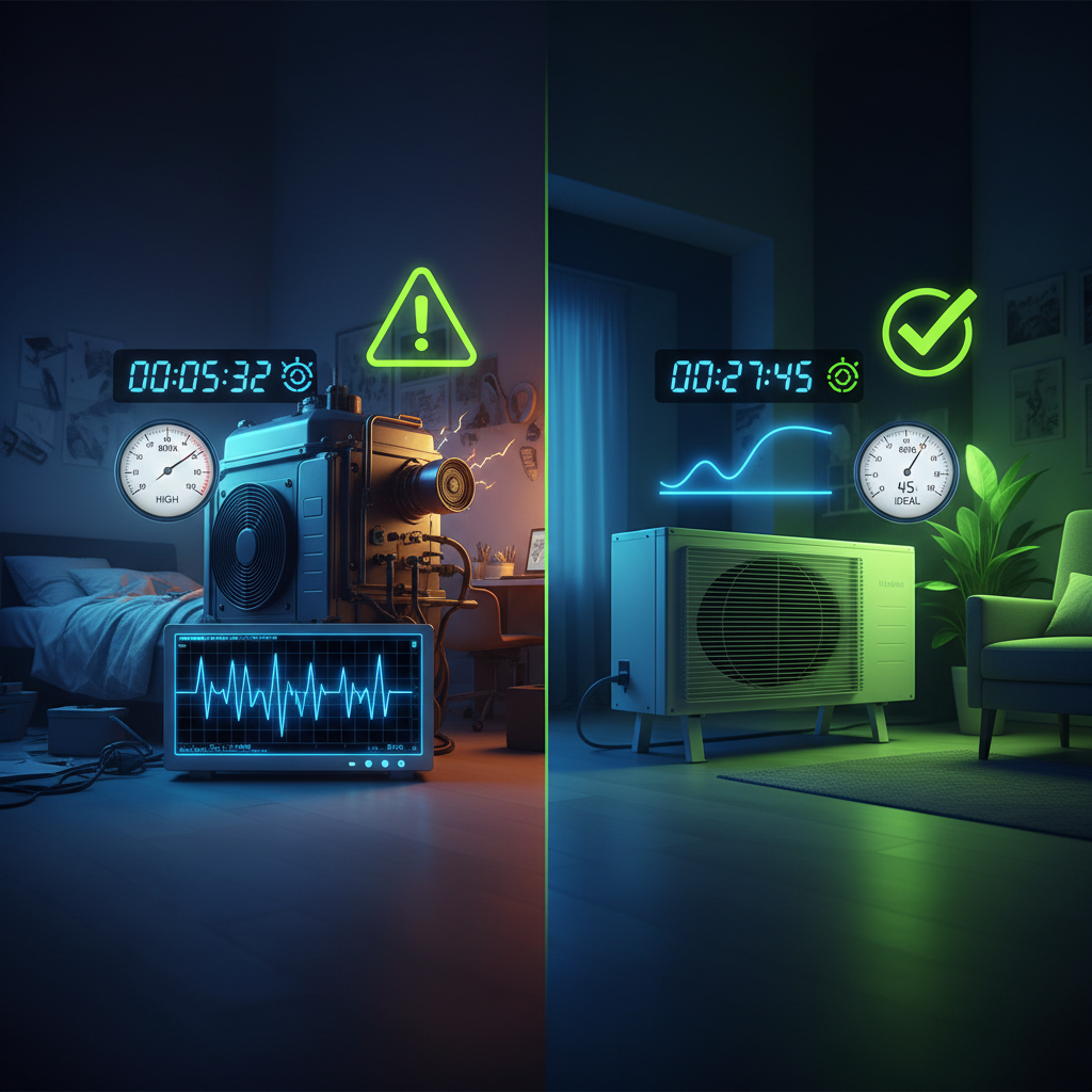 O 'Superdimensionamento' é o Inimigo Silencioso: 6 Problemas Graves Causados por um Ar-Condicionado Forte Demais