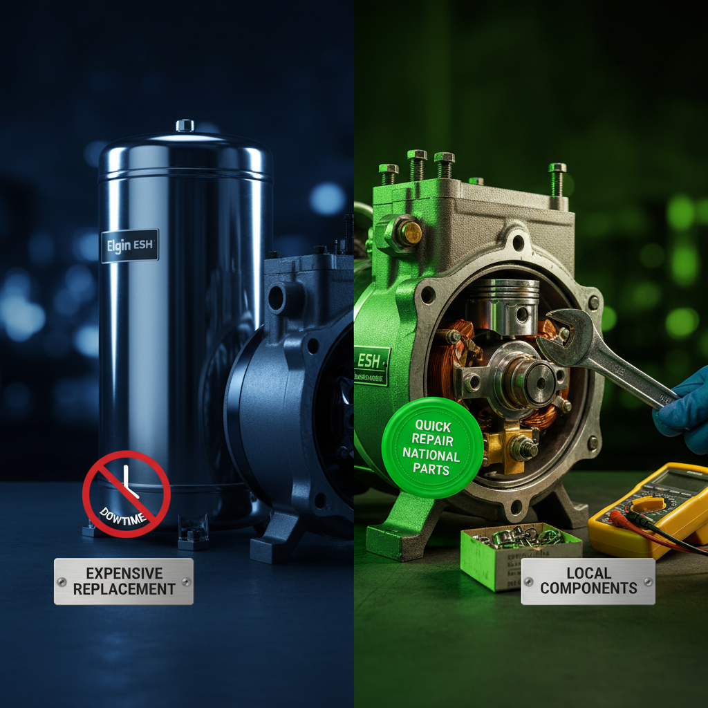 Elgin Ataca Mercado de Compressores Semi-Herméticos: O que o Novo ESH Significa para o Técnico de Refrigeração Comercial?