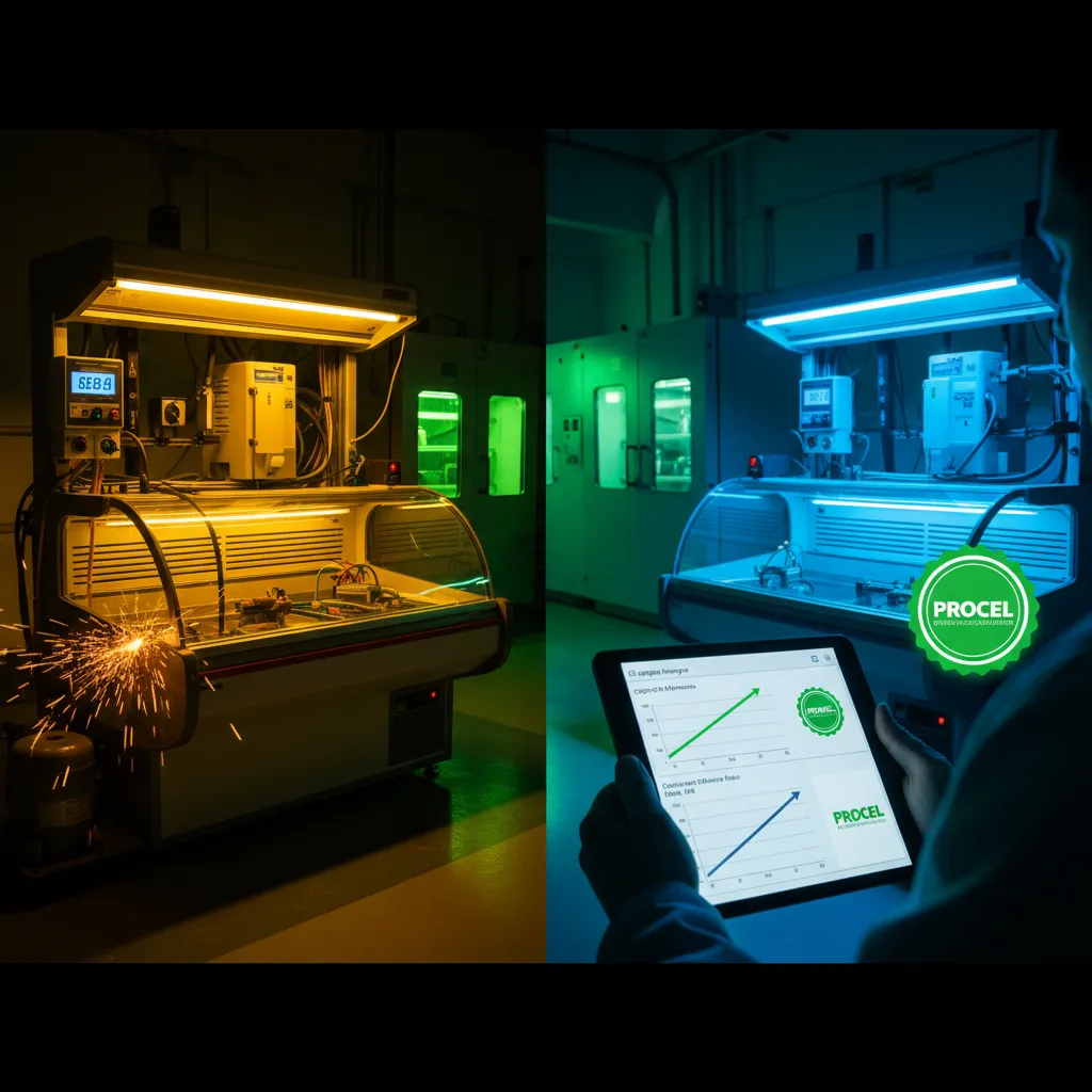 Notícia de climatização: PROCEL Investe em Laboratórios: A Era da Eficiência Energética na Refrigeração Comercial Chegou para Ficar?
