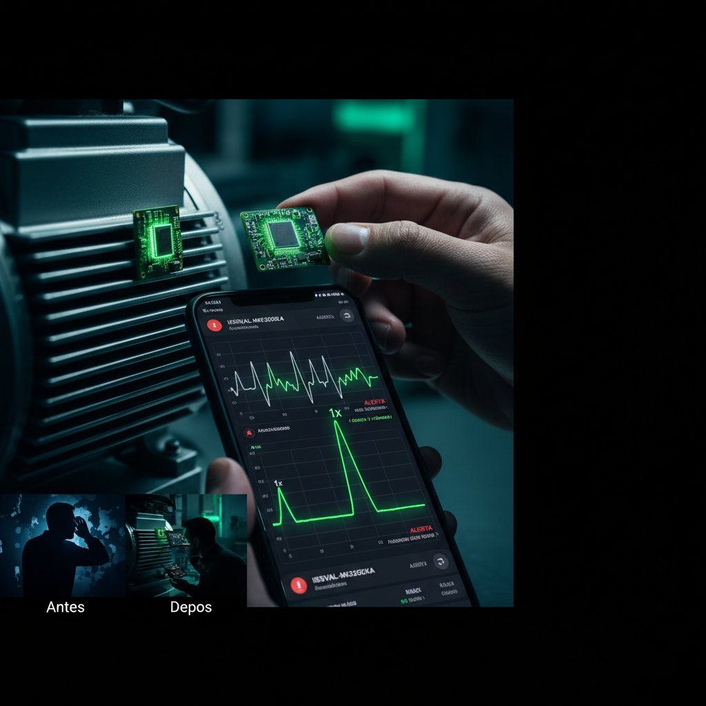 Notícia de climatização: Diagnóstico do Futuro: Como um Sensor MEMS de R$30 Pode Prever a Falha do seu Compressor Inverter