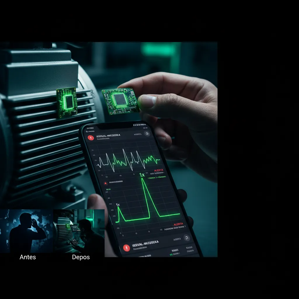 Notícia de climatização: Diagnóstico do Futuro: Como um Sensor MEMS de R$30 Pode Prever a Falha do seu Compressor Inverter