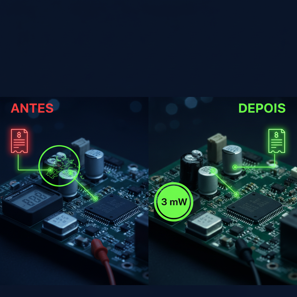 Notícia de climatização: O Segredo dos 3 Miliwatts: Como a Fonte Auxiliar da sua Placa Inverter Pode Ser a Vilã Silenciosa da Conta de Luz