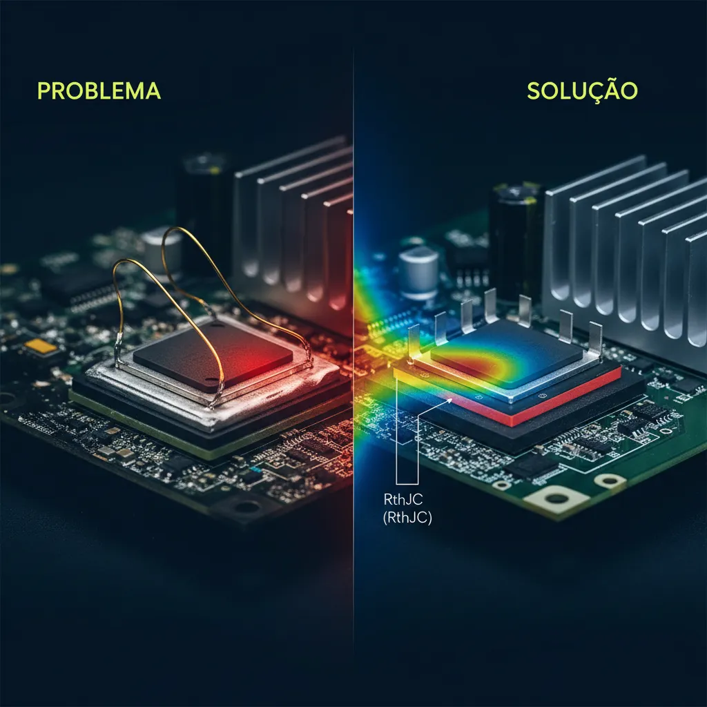 Notícia de climatização: Além do Chip: A Revolução Silenciosa no Encapsulamento de Componentes de Potência e o que Isso Muda na sua Bancada