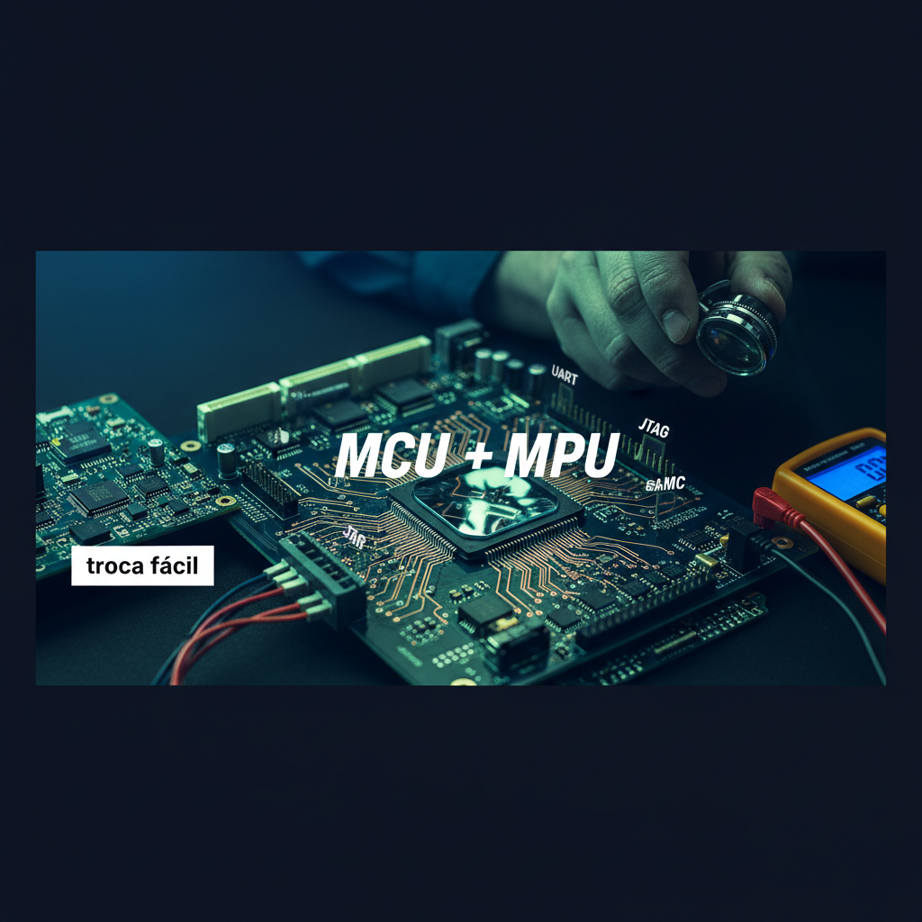 Notícia de climatização: O Fim do MCU Simples? Novo Chip Híbrido da Microchip Junta Cérebro de MCU e MPU para Painéis de Ar Condicionado Premium