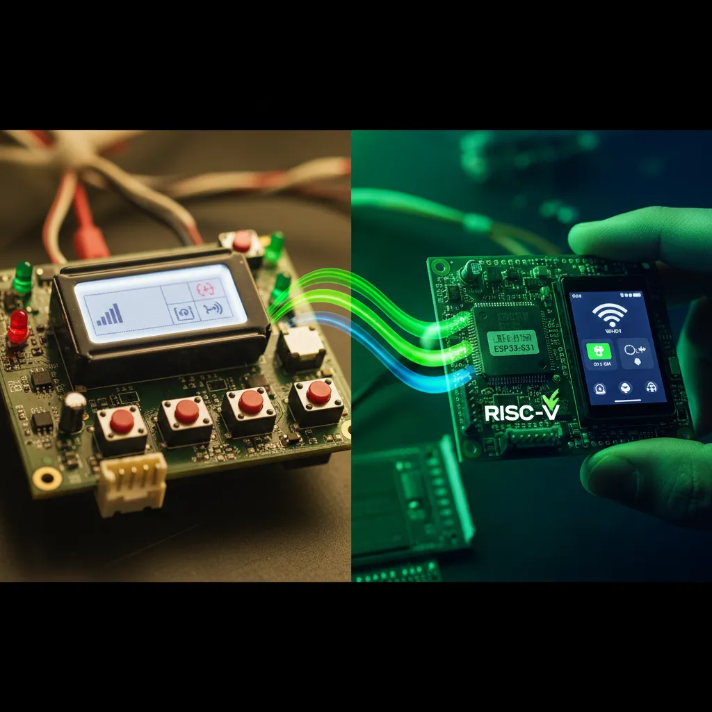 Notícia de climatização: O Próximo Cérebro dos Ar-Condicionados Conectados? Novo ESP32-S31 Traz Wi-Fi 6 e RISC-V para Placas Inteligentes