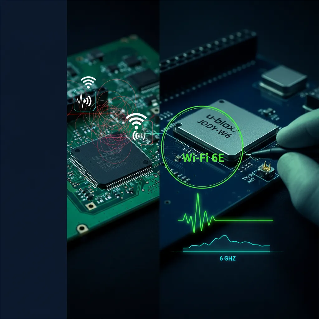 Notícia de climatização: Alerta de Novo Componente: Módulo Wi-Fi 6E da U-blox Desafia o Domínio do ESP32 nas Placas de Ar-Condicionado Conectado