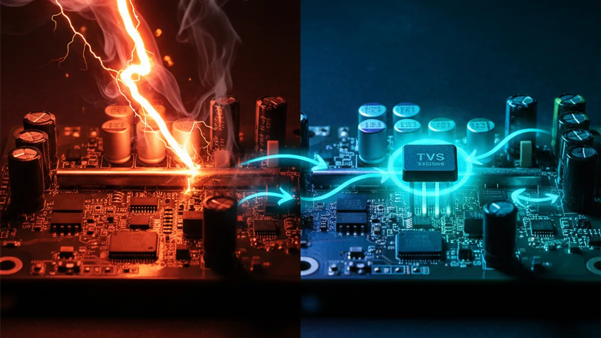 Notícia de climatização: O Guarda-Costas da sua Placa: Littelfuse Lança Diodos TVS Automotivos para Blindar Inverters Contra Surtos de Tensão