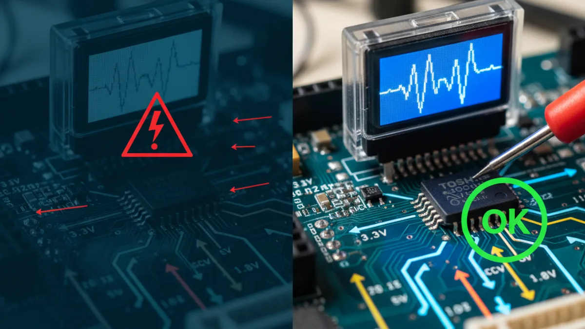 Notícia de climatização: A Placa Inverter Fala Múltiplas 'Línguas': O Guia Definitivo sobre Conversores de Nível Lógico (e o Novo CI da Toshiba que Simplifica o Reparo)