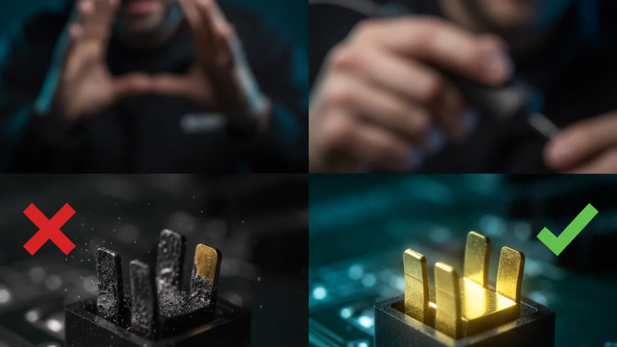 Notícia de climatização: O Botão de Serviço Nunca Falha? A Ciência por Trás dos Micro-Switches Banhados a Ouro nas Placas de Ar Condicionado