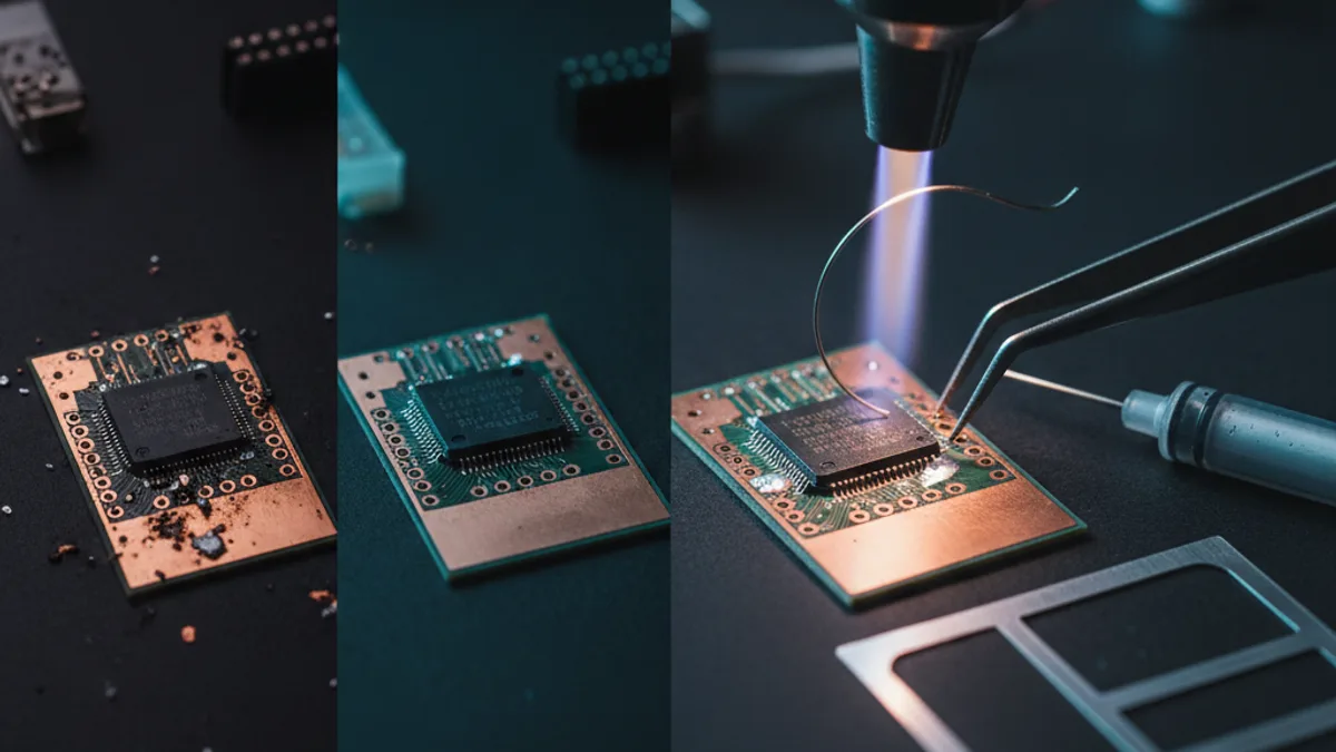 Notícia de climatização: O Pesadelo do SMD: Como Dessoldar e Substituir os Novos MOSFETs de Potência em Encapsulamentos DFN e TOLL sem Destruir a Placa