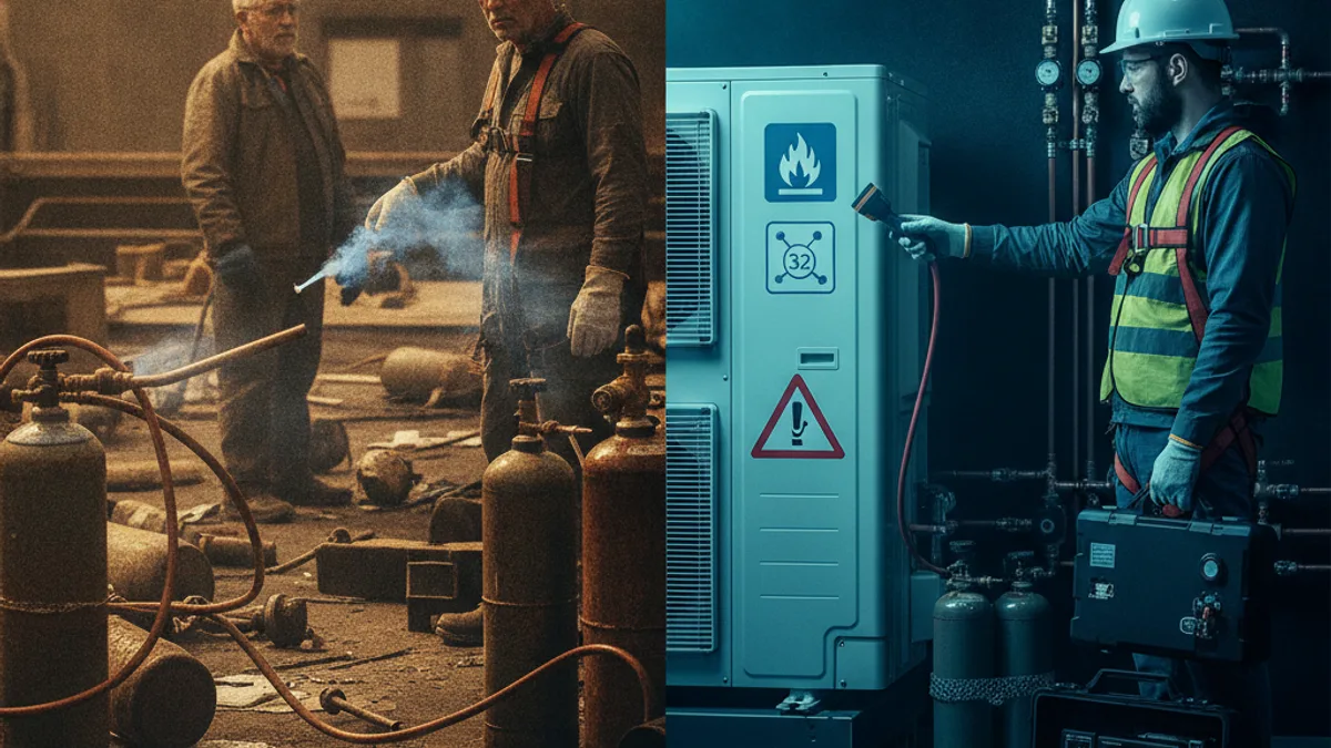 Notícia de climatização: A Revolução Silenciosa do R32: Samsung Lança Primeiro VRF com o Novo Gás. Sua Oficina Está Preparada?