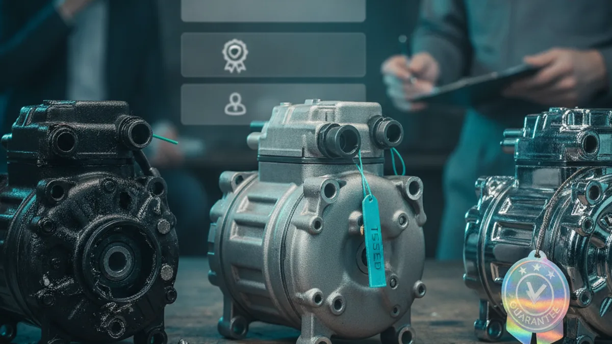 Notícia de climatização: Compressor Morreu? O Guia Definitivo: Original, Remanufaturado ou Recondicionado? A Escolha que Define seu Lucro e sua Reputação.