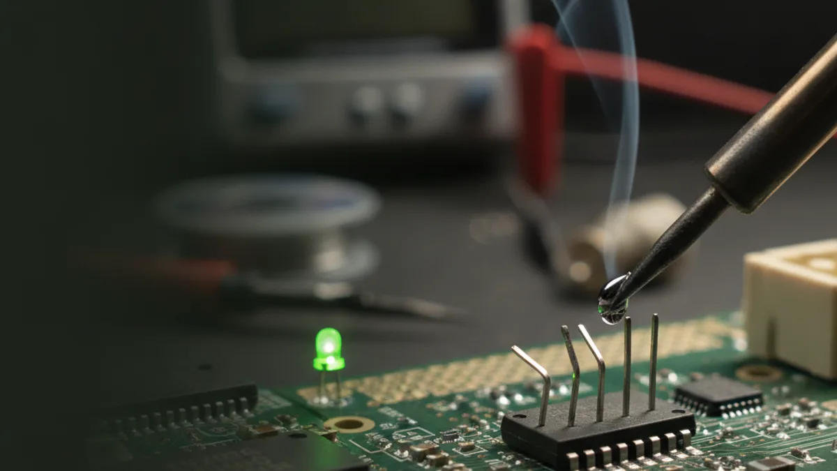 Miniatura: A Forma Mais Rápida de Entrar na Manutenção Eletrônica em 7 Passos