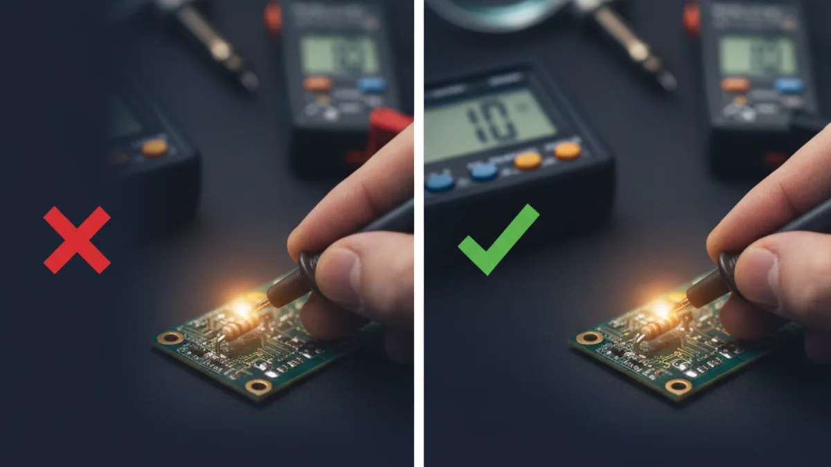 Miniatura: Ao medir resistor shunt tem que dar curto: 0,2Ω/10A