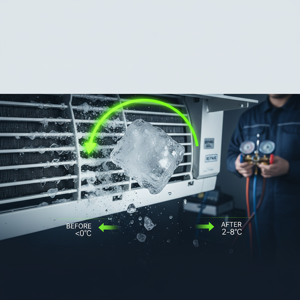 Ar-condicionado cuspindo gelo: 3 causas e soluções práticas
