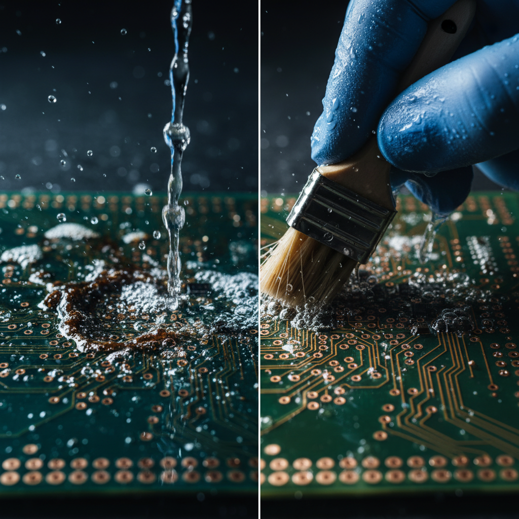 Como lavar uma placa eletrônica: 7 passos práticos