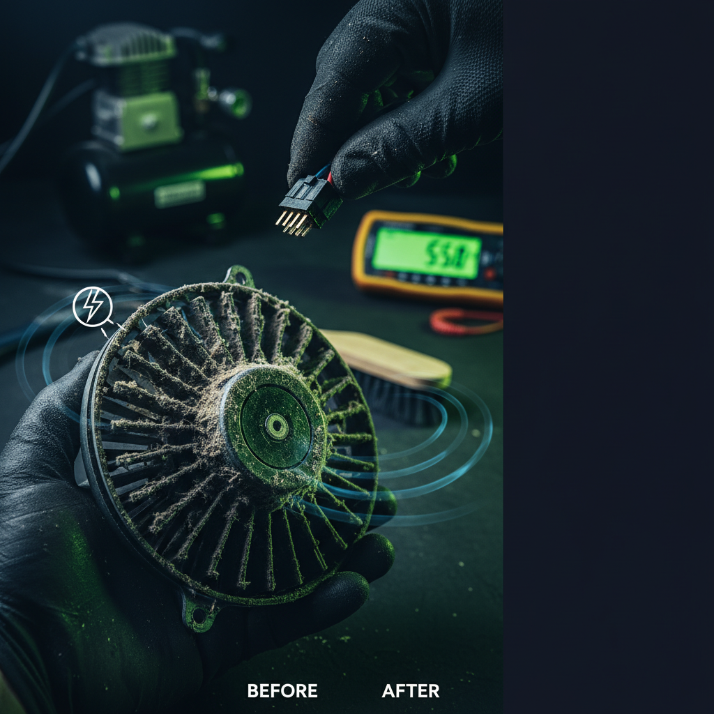 Como limpar turbina da evaporadora: 8 passos práticos