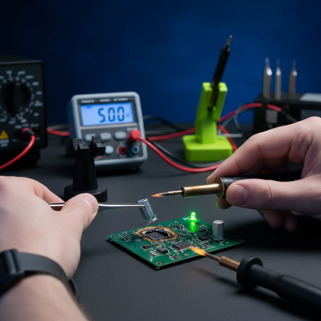 Como reparar qualquer placa eletrônica: 7 passos práticos