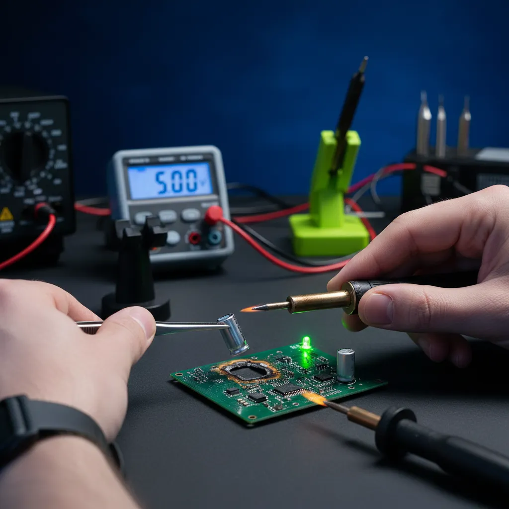 Como reparar qualquer placa eletrônica: 7 passos práticos