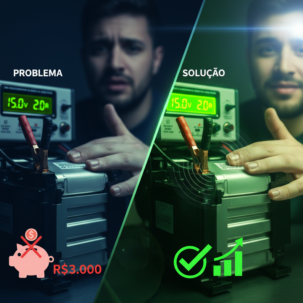 Como Saber se o Compressor Inverter Está Travado: Teste com 15V