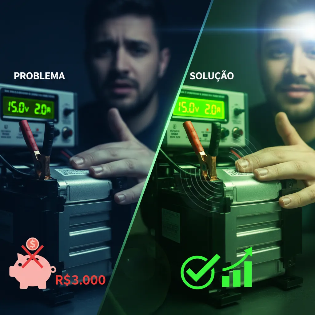 Como Saber se o Compressor Inverter Está Travado: Teste com 15V