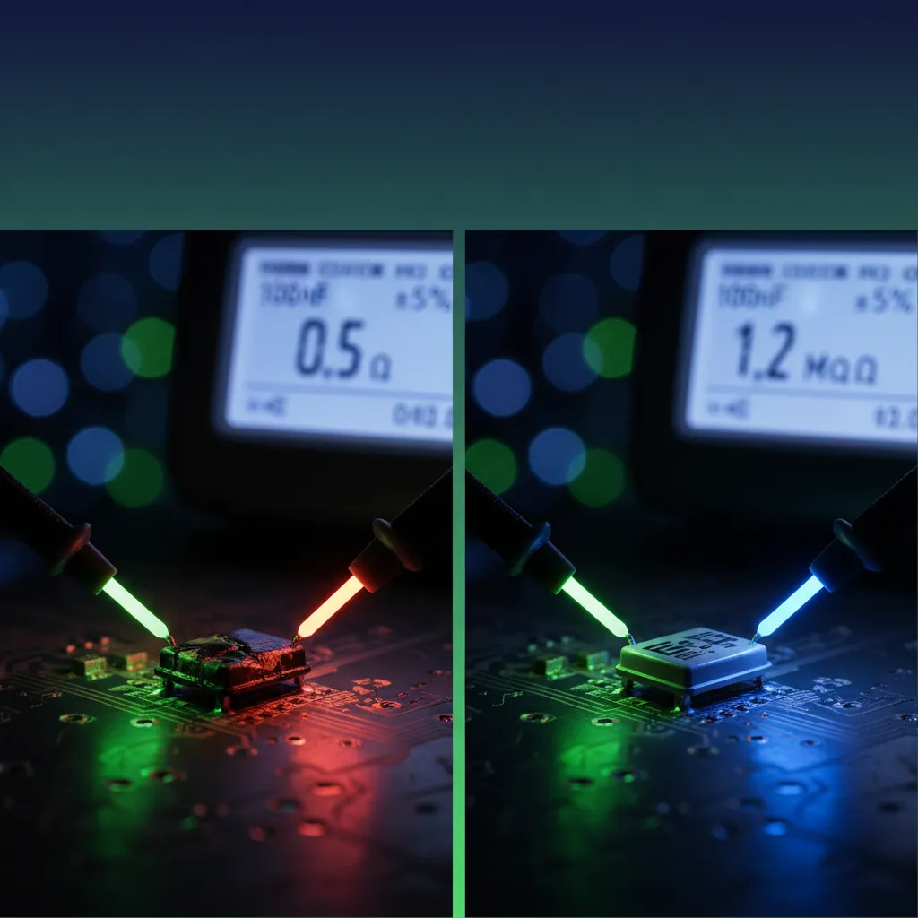 Como testar capacitor SMD: 8 passos práticos e rápidos