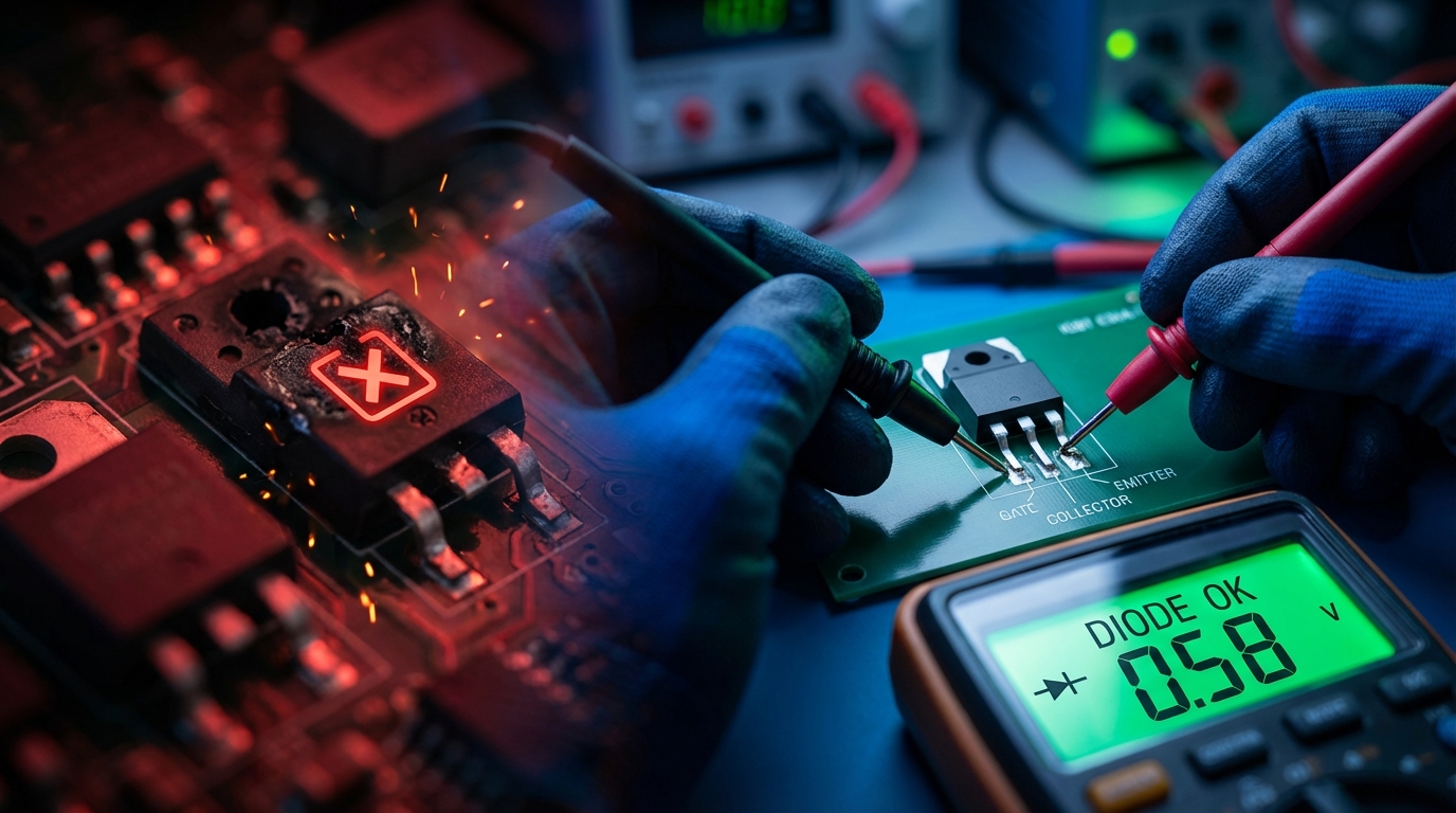 Como Testar o IGBT em Sistemas de Climatização: Um Guia Teórico e Prático