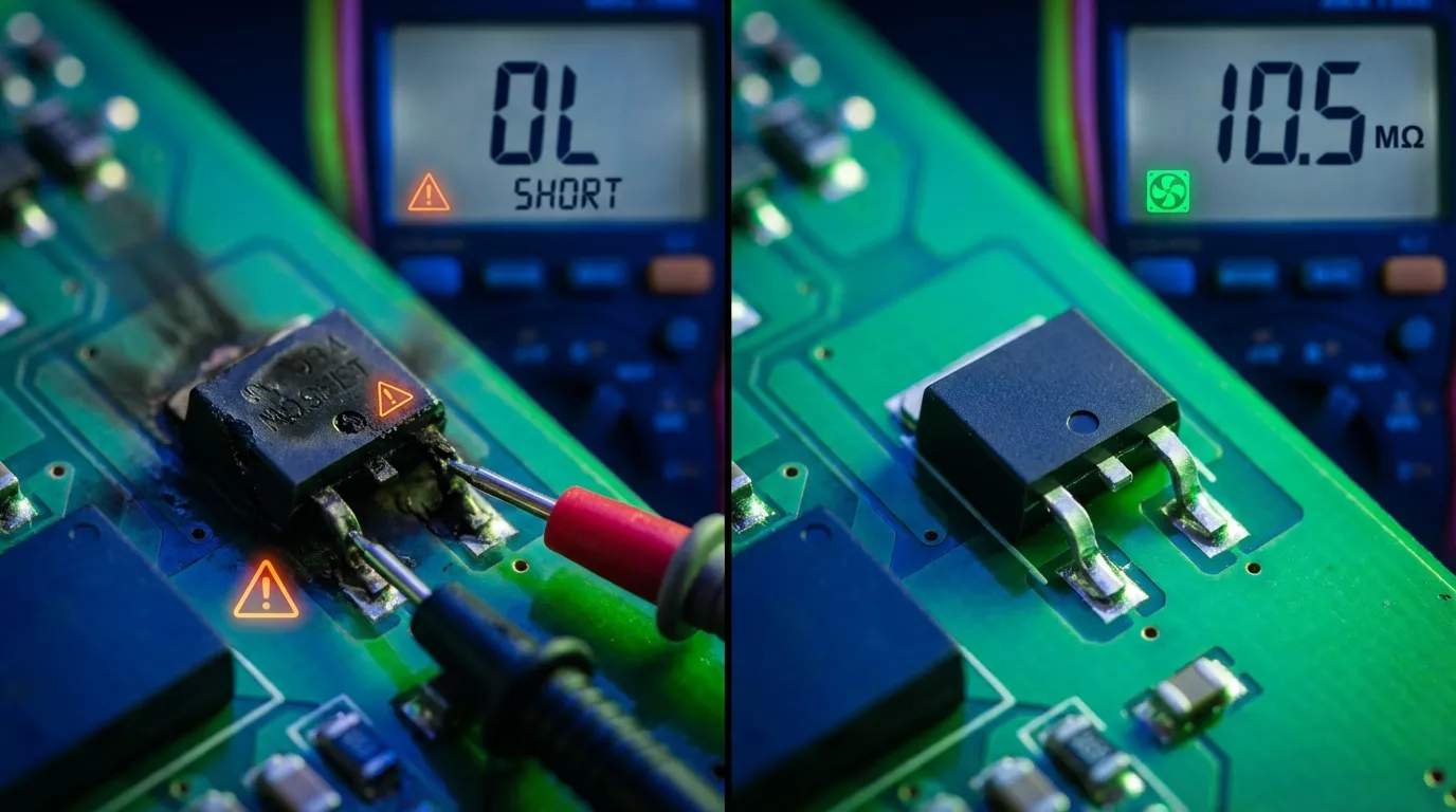 Como Testar um MOSFET: Guia Prático para Técnicos em Climatização