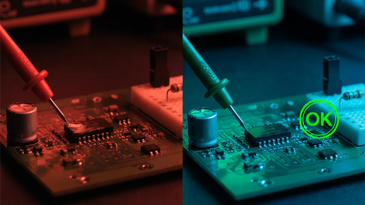 Miniatura: Como testar o regulador LM7805: procedimento em 10 passos