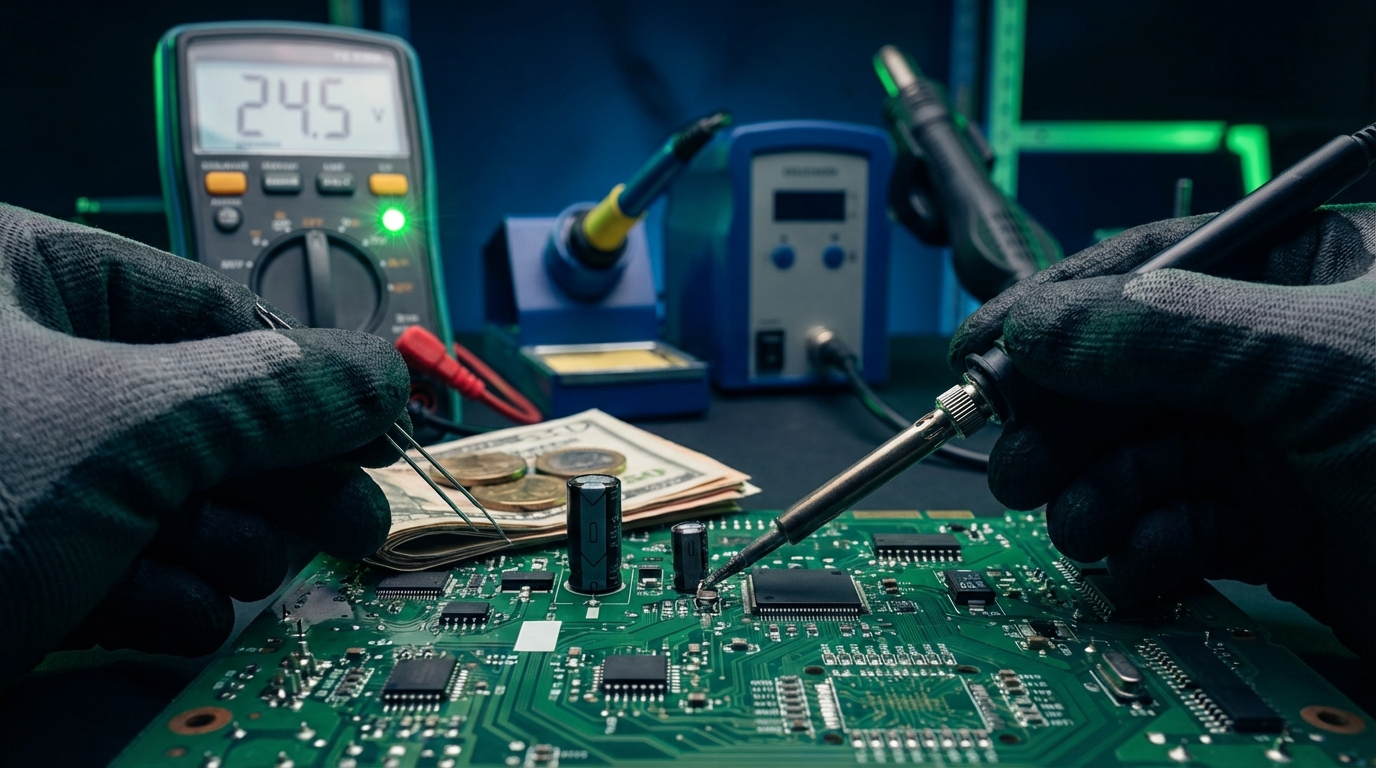 Curso de Reparo de Placas Eletrônicas: O Guia Definitivo de 2025