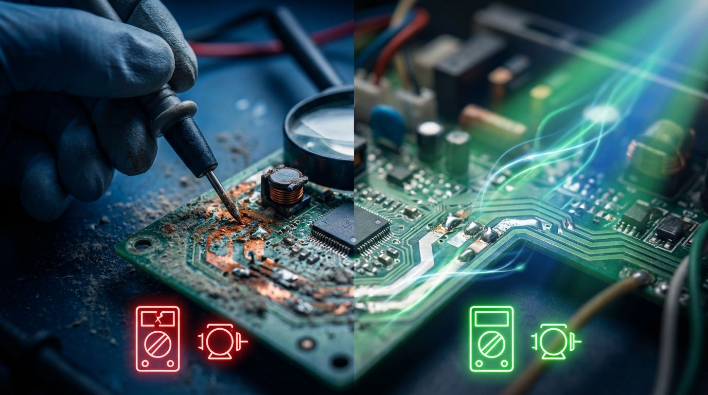 Desvendando Defeitos Ocultos em Placas Eletrônicas de Ar-Condicionado: Uma Abordagem Prática pelo Climatrônico