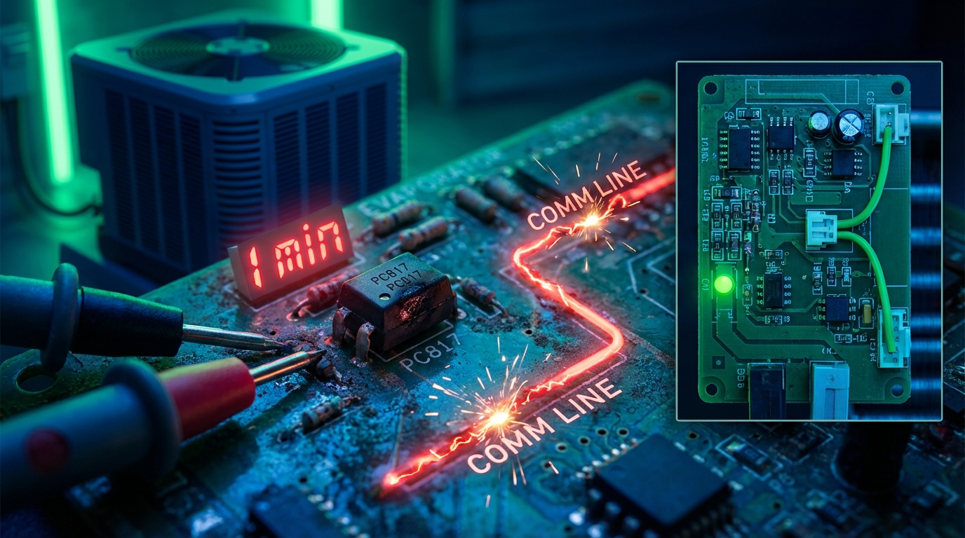 Desvendando o Erro de 1 Minuto em Ar-Condicionados Samsung Inverter