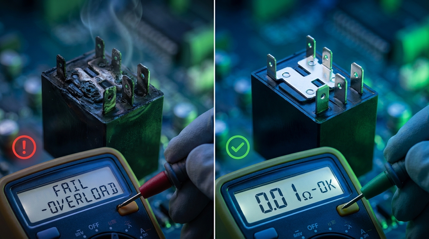 Entendendo e Solucionando Defeitos em Relés de Sistemas de Climatização: Um Guia Completo