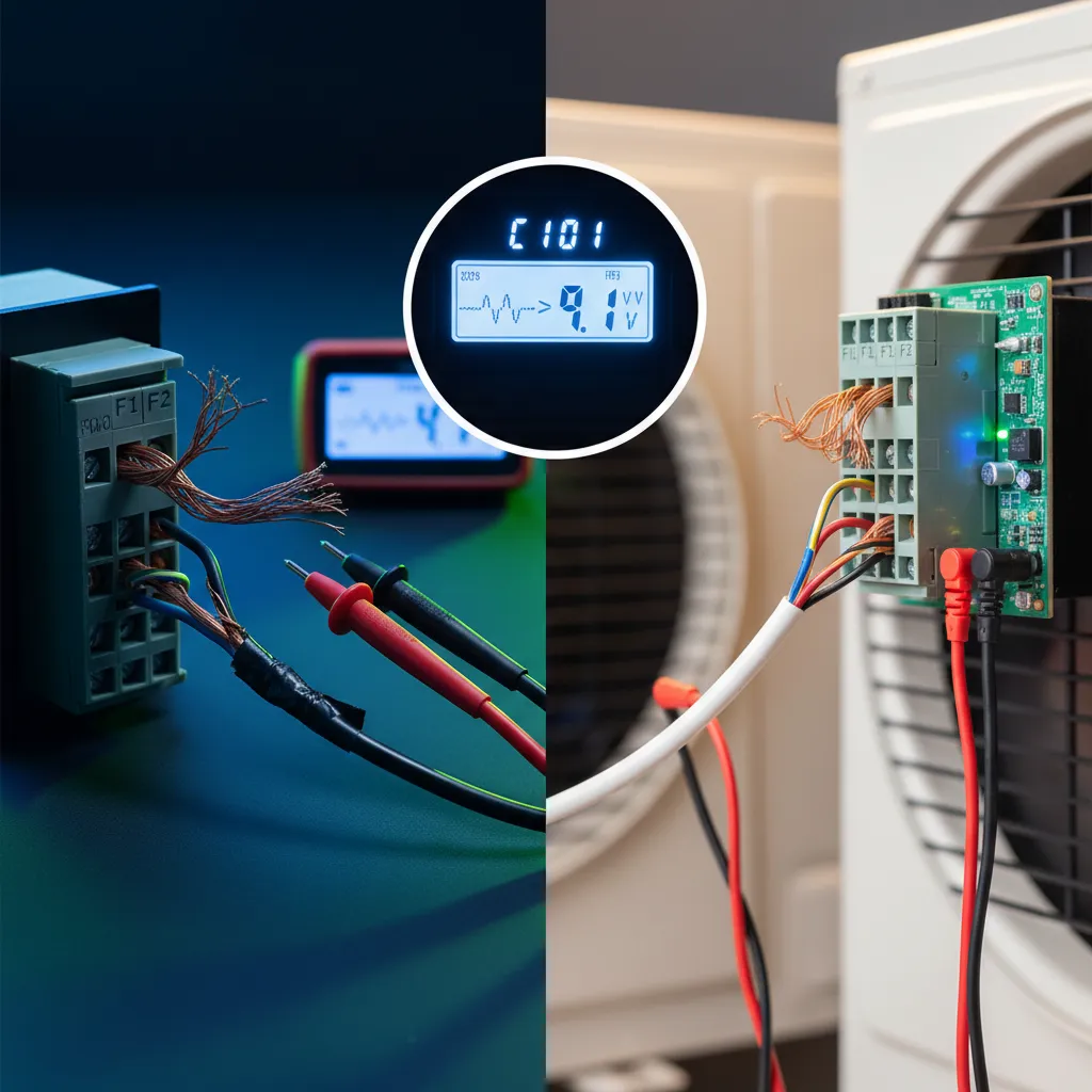Erro C101 Samsung Wind Free Inverter: 4 passos práticos
