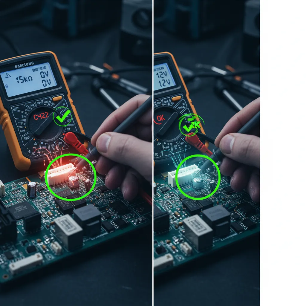 Erro C422 na Samsung: 3 causas e 8 passos práticos