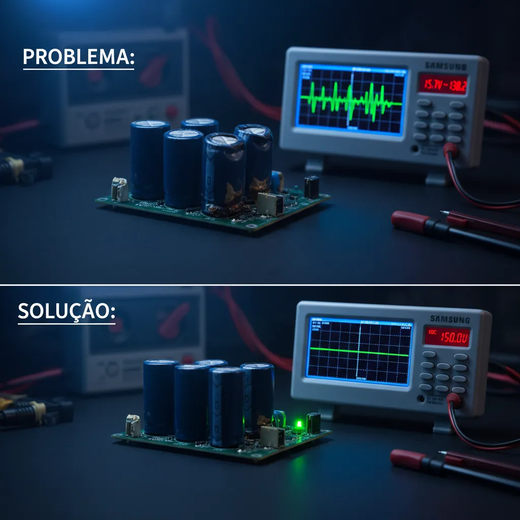 Erro de DC LINK Samsung inverter: 5 causas e correção