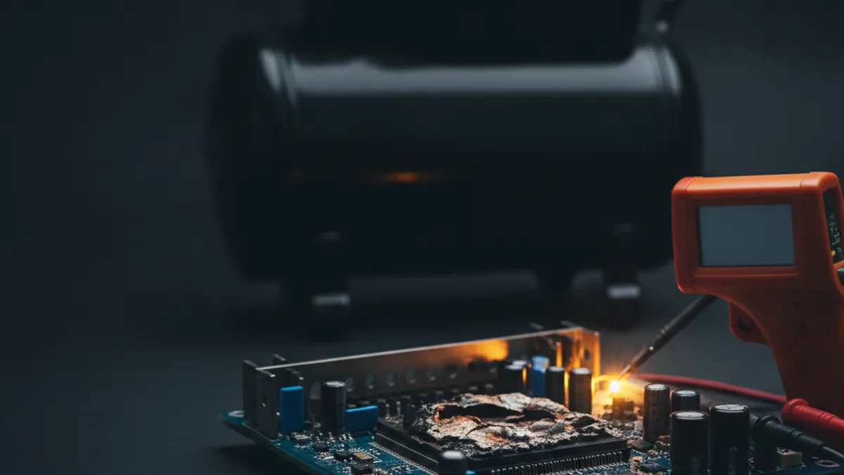 Erro no compressor Fujitsu piso-teto 45K: diagnóstico
