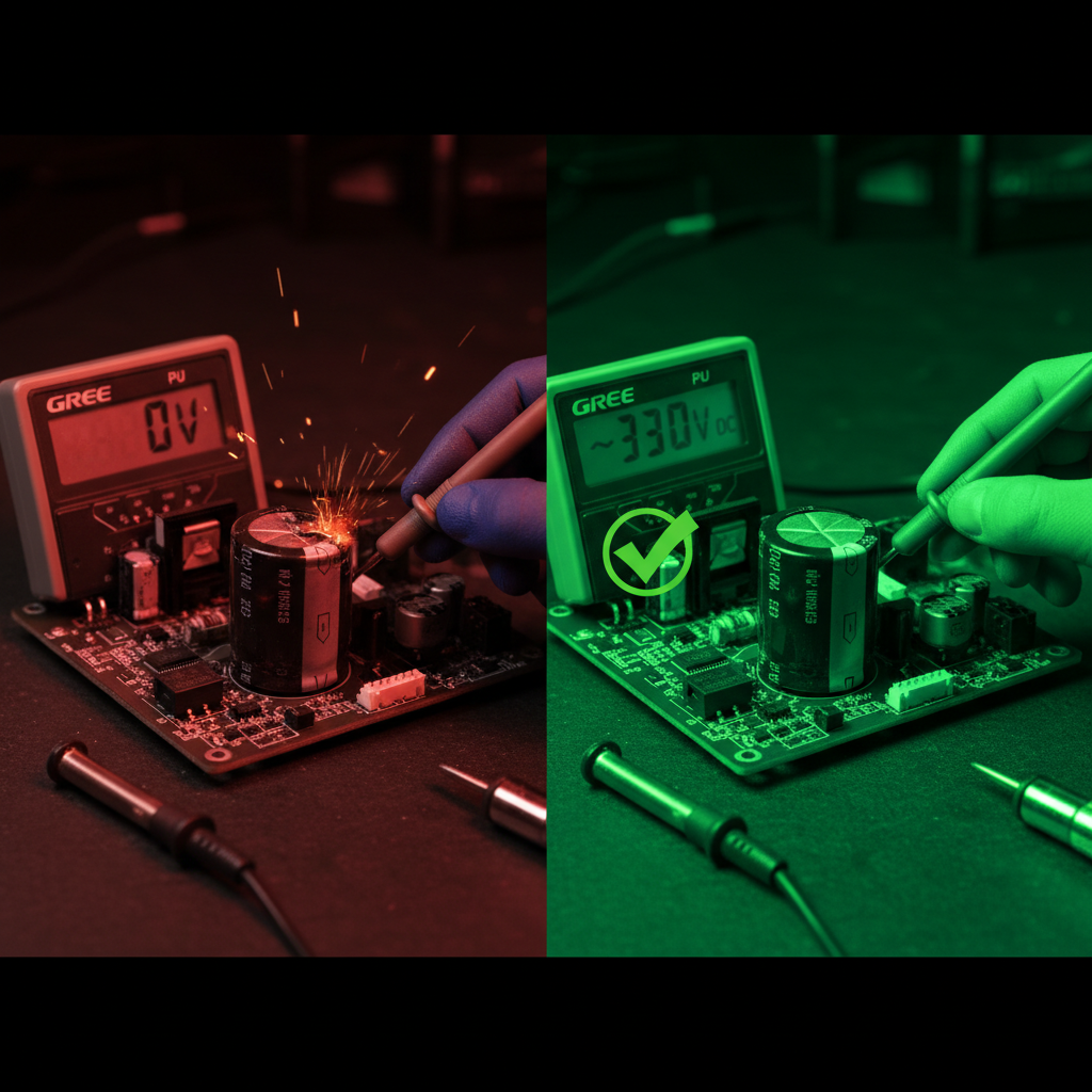 Erro PU Gree: diagnosticar e reparar em 8 passos práticos