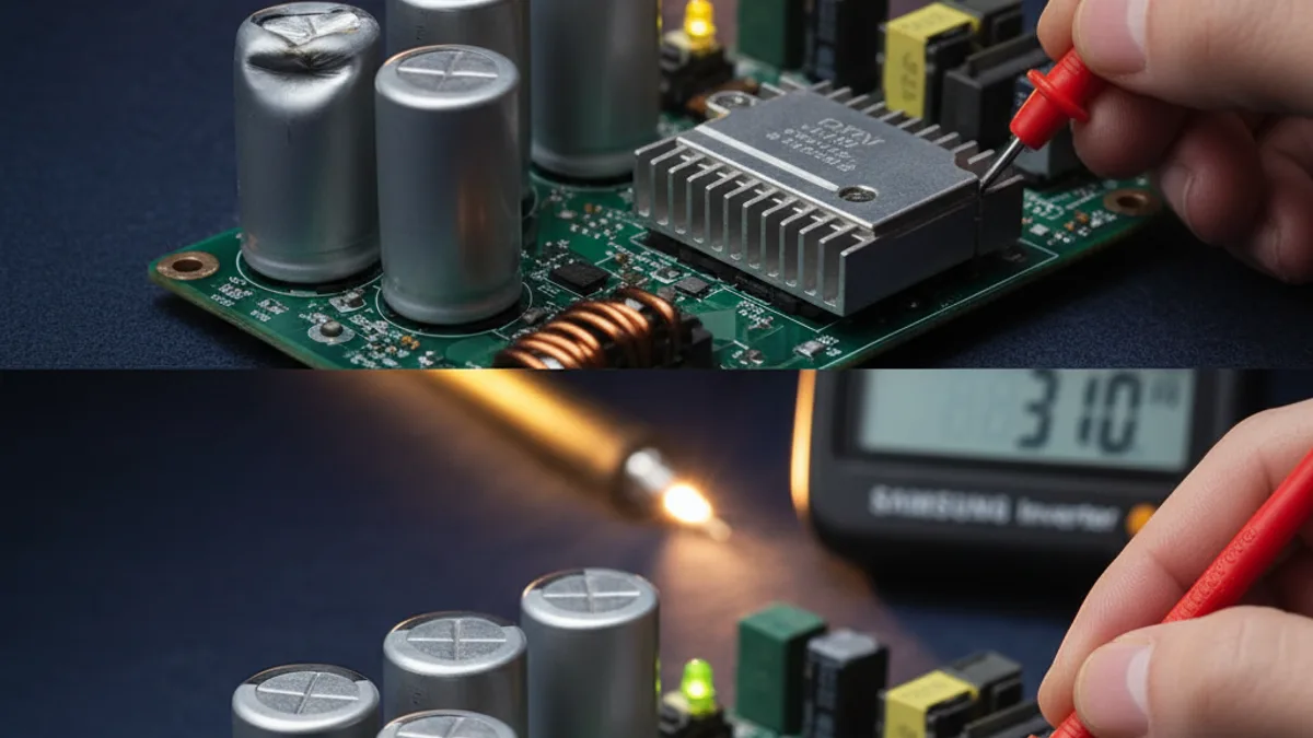 Erro Tensão Limite Compressor Samsung Inverter | 7 passos