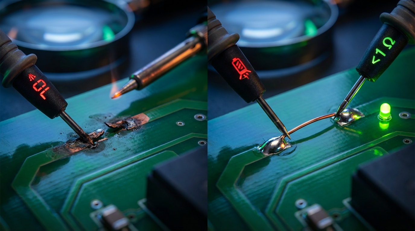 Melhor reparo na manutenção eletrônica: fio de 0,2 mm