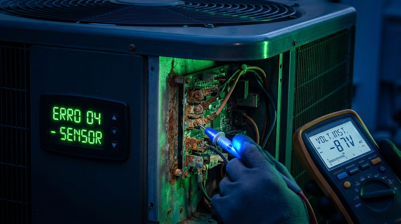 Não Confie 100% nos Códigos de Erro: Um Guia Prático para Técnicos em Climatização