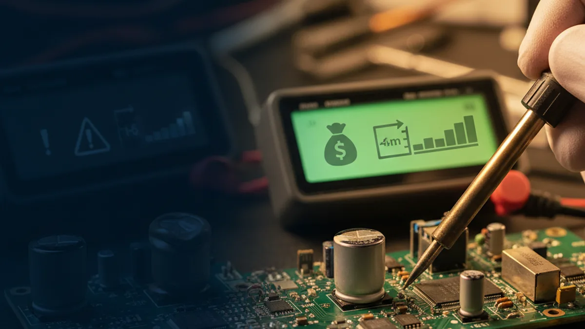Reparo de placas: quanto tempo até lucrar? 2-6 meses