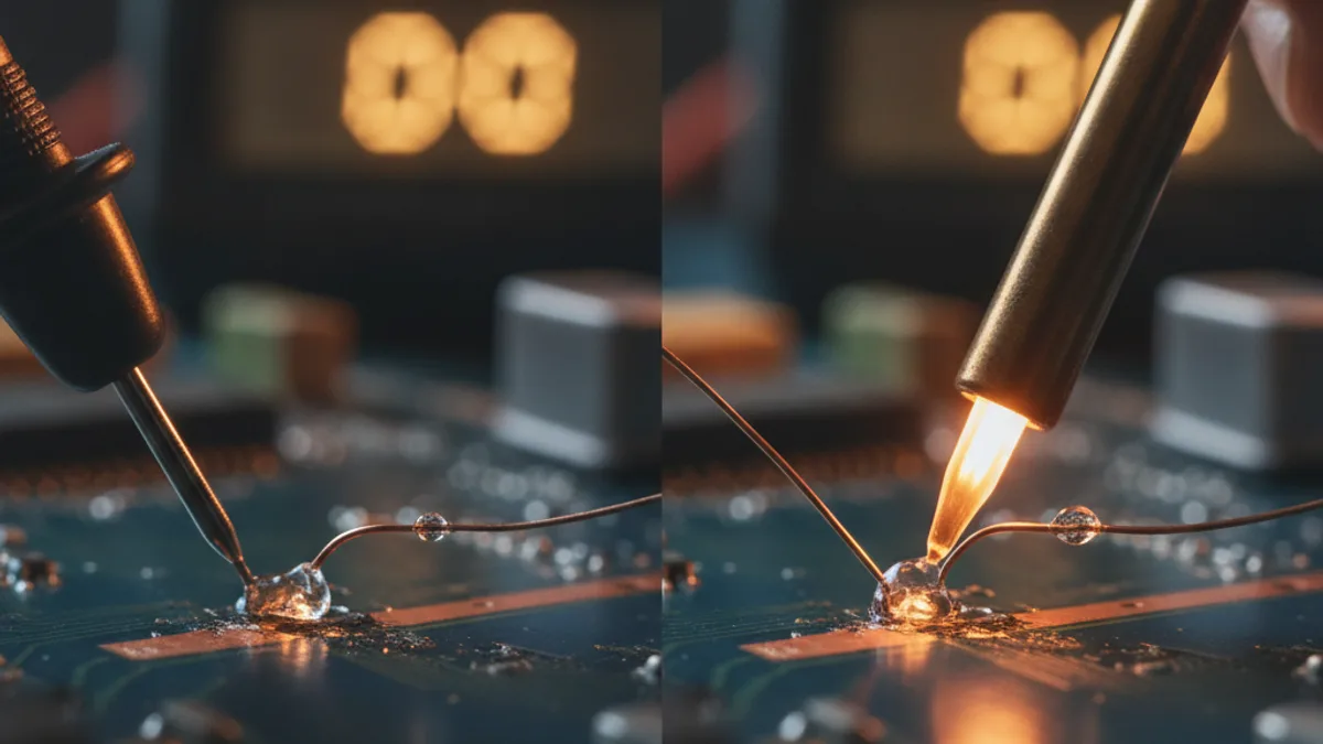 Reparo de trilhas PCB: meu método em 8 passos (13 vias)