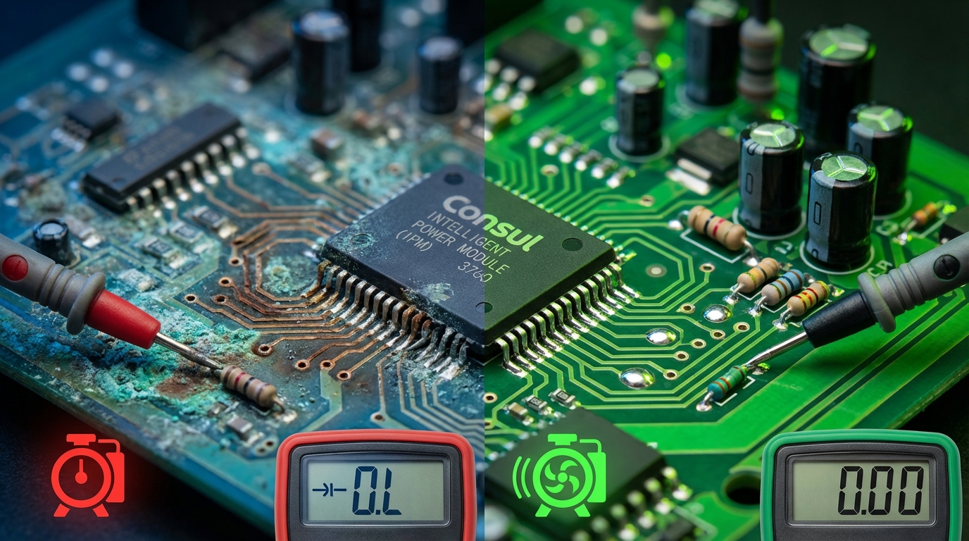 Resolvendo o Erro 18 / Erro 19 em Condicionadores de Ar Consul Inverter: Uma Análise Técnica