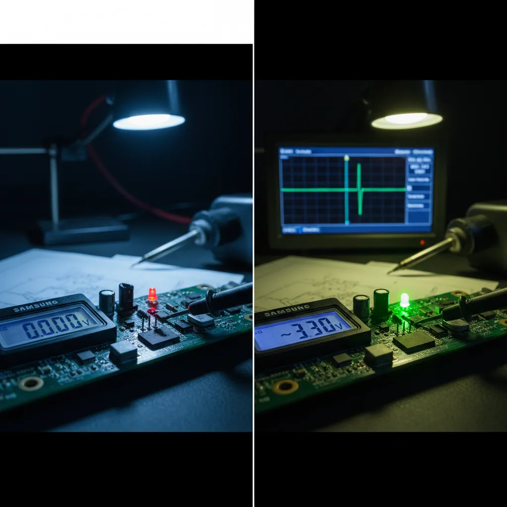 Samsung Digital Inverter: Erro de Reset — 7 passos