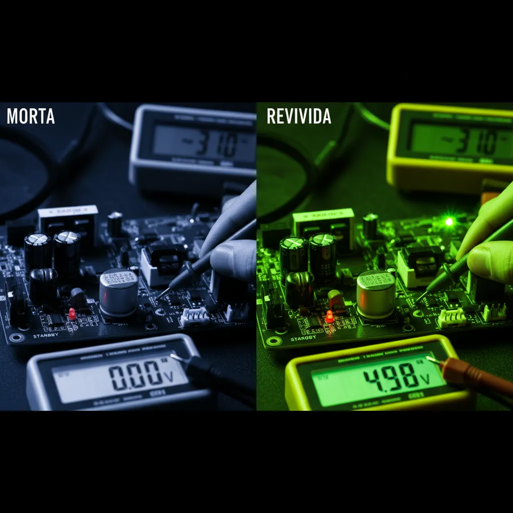 Teste básico para placa morta #AME: 8 passos rápidos