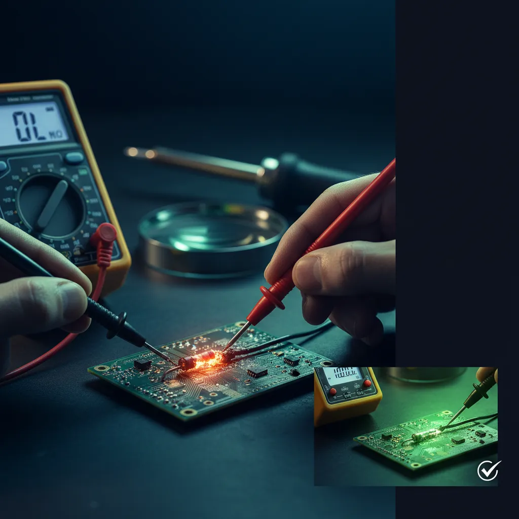 Veja como verificar resistor 'abriu' em 8 passos práticos